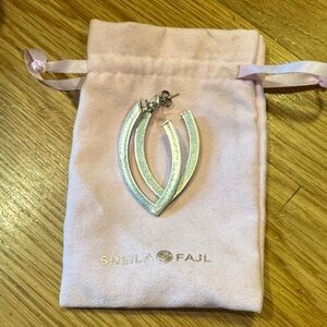 Sheila Fajl Silver Earrings